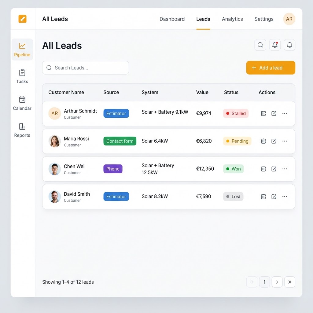Every lead in one CRM