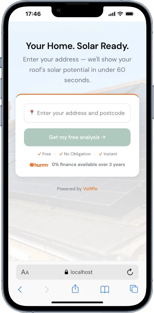 Enter address